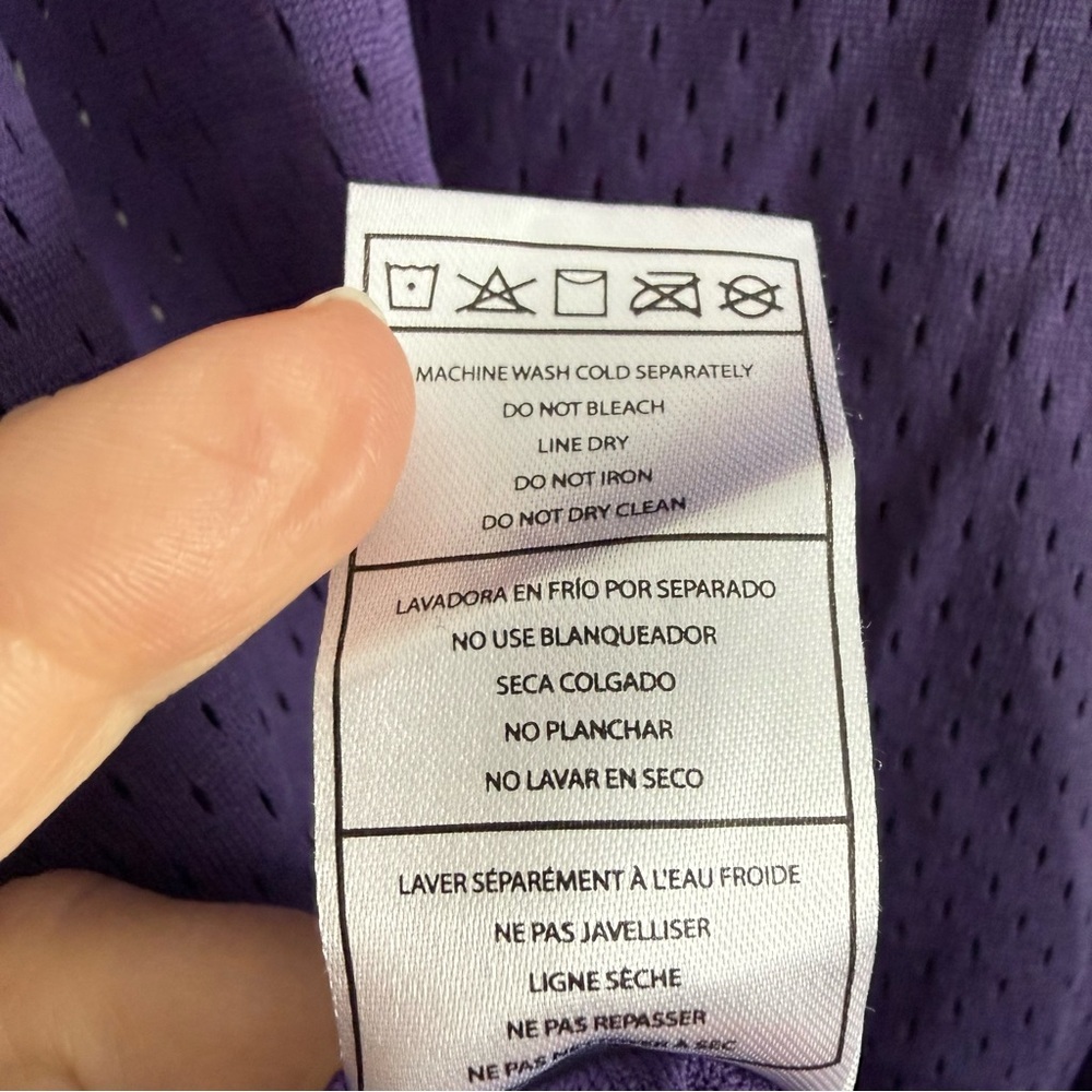 Toronto Raptors Vintage Mitchell & Ness Hardwood Classics Mesh Jersey Sweater - Picture 8 of 8